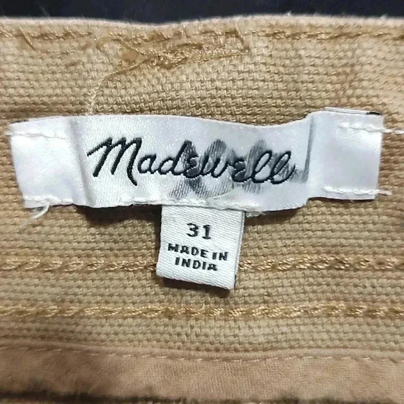 Madewell Utility Crop Wide Leg Pants - Picture 7 of 7